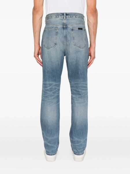 Blugi Fear Of God Essential Fear Of God Essential Denim 5-Pocket Jeans CLASSIC BLUE Barbati (BM 18353079) 4