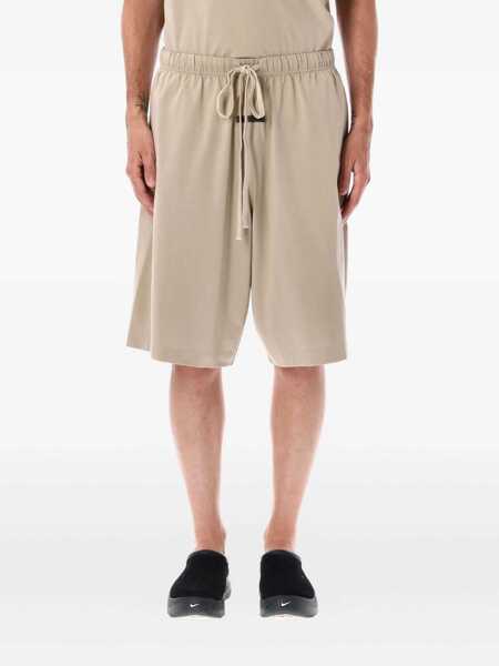 Pantaloni Fear Of God Essential Fear Of God Essential Basketball Cotton Jersey Shorts TIMBER Barbati (BM 18353118) 1