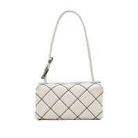 Genti de umar Marc Jacobs Dama - Genti de umar Marc Jacobs The Mini Dual White Quilted Shoulder Bag With Dual Detail On The Handle In Leather Woman WHITE Femei (BM 18353328) - B-mall.ro