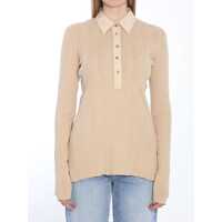 Tricouri Polo TOTÊME Knit Polo Shirt Femei