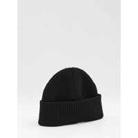 Accesorii AMI Paris pentru Barbati - Caciuli AMI Paris AMI Paris De Coeur Beanie Black Barbati (BM 18353649) - B-mall.ro