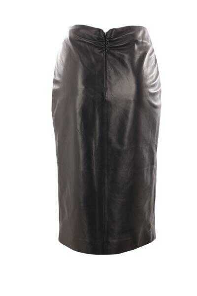 Fuste Saint Laurent Saint Laurent  Skirts Black Femei (BM 18353841) 4