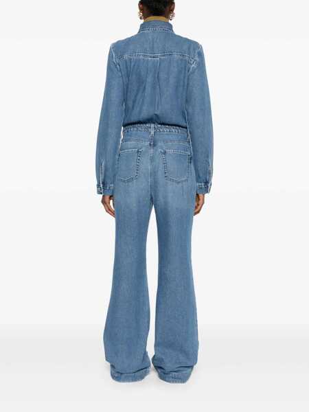 Salopete 7 For All Mankind 7 For All Mankind Hilo Denim Jumpsuit CLEAR BLUE Femei (BM 18353967) 4