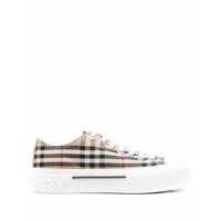Sneakers Burberry Check Cotton Sneakers Femei