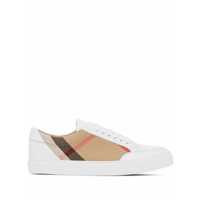 Sneakers Burberry Check Leather Sneakers Femei