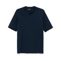 Tricouri Emporio Armani Allover Logo Cotton T-Shirt Barbati