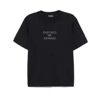 Tricouri Emporio Armani Logo Cotton T-Shirt Barbati