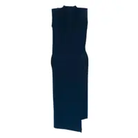Rochii Calvin Klein Calvin Klein Body Wrap Midi Dress Clothing