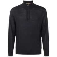 Pulovere Paul Smith Mens Sweater Zip Neck Clothing Barbati