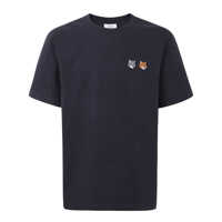 Topuri Maison Kitsuné "Double Bold Fox" Head Comfort Tee-Shirt Clothing Femei