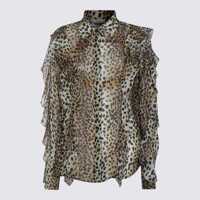 Camasi Blumarine Black And Brown Shirt Femei