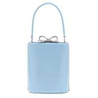 Genti de mana Self-Portrait 'Blue Leather Bag' Handbag Femei