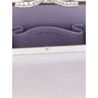 Genti de mana Self-Portrait Dama - Genti de mana Self-Portrait Self-Portrait Lilac Leather Mini Bow Handbag PURPLE Femei (BM 18357105) - B-mall.ro