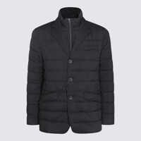 Geci de iarna Herno Black Down Jacket Barbati
