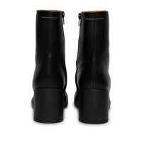 Bocanci MM6 Maison Margiela Dama - Bocanci MM6 Maison Margiela Mm6 Maison Margiela Black Leather Tabi Boots Black Femei (BM 18357417) - B-mall.ro