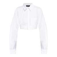 Camasi DSQUARED2 Rounded Cropped Shirt Clothing Femei