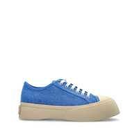 Sneakers Marni Blue Leather Sneakers Femei