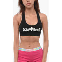 Sutiene Cooton Sport Bra With Frontal Logo Femei