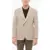 CORNELIANI Woven Wool Reset Blazer With Herringbone Motif Beige