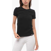 Tricouri Cotton Blend Icon Slim Fit T-Shirt Femei