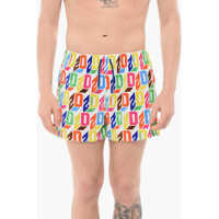 Sorturi de baie All-Over Logo Chenille Swim Shorts Barbati