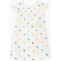 Rochii All-Over Monogram Embroidered Flared Danalee Dress Fete