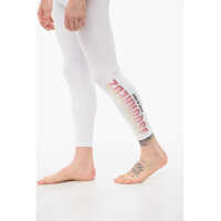 Pantaloni DSQUARED2 Dama - Colanti DSQUARED2 Transparent Beach Leggings White Femei (BM 18358189) - B-mall.ro
