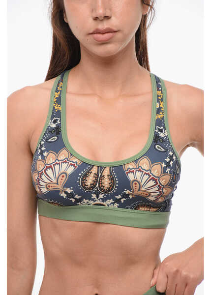 Sutiene DSQUARED2 Bandana Motif Sport Bra Multicolor Femei (BM 18358219) 3