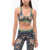 DSQUARED2 Bandana Motif Sport Bra Multicolor
