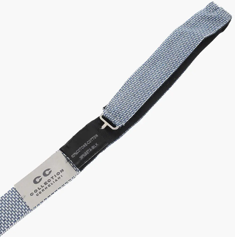 Papioane CORNELIANI Cc Collection Embroidered Bow Tie Blue Barbati (BM 18358303) 2