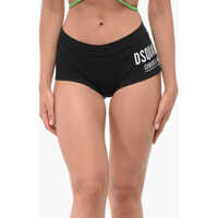 Lenjerie intima Cotton Blend Ceresio Culotte With Printed Logo Femei
