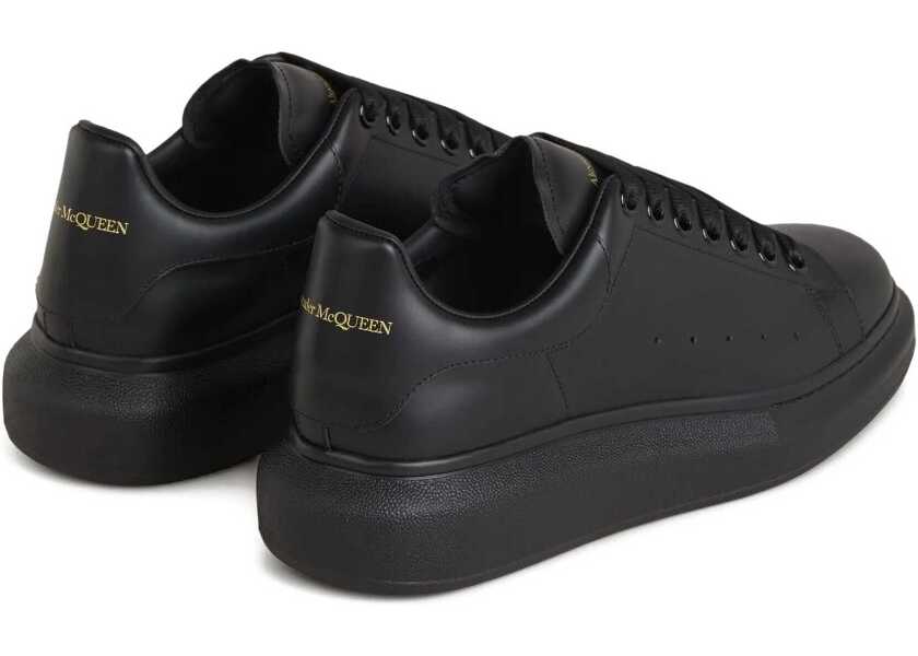 Sneakers Alexander McQueen Leather Sneakers BLACK/BLACK Barbati (BM 18358393) 2