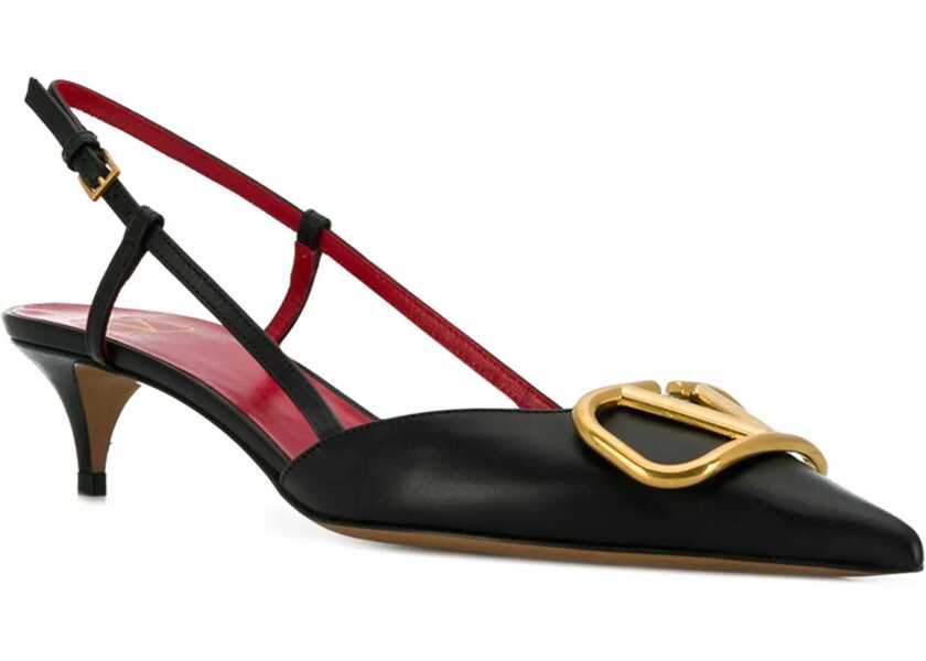 Pantofi cu toc Valentino Garavani VLogo Pumps NERO Femei (BM 18358396) 2