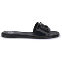 Sandale Patent leathe VLogo slide Sandals Femei