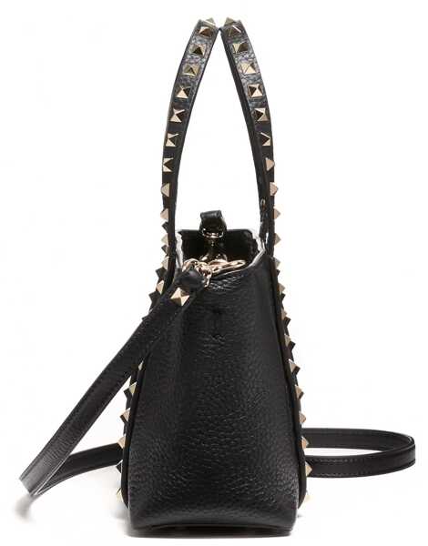 Genti de umar Valentino Garavani Small Rockstud Tote Bag NERO Femei (BM 18358438) 4