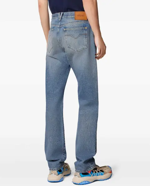 Blugi Versace Medusa Jeans MEDIUM BLUE Barbati (BM 18358441) 4