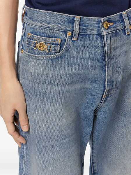 Blugi Versace Medusa Jeans MEDIUM BLUE Barbati (BM 18358441) 5