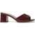 Valentino Garavani Vlogo slide Sandals ROSEWOOD