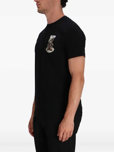Tricouri Moschino T-Shirt whit bear Fantasia Nero Barbati (BM 18358450) 2