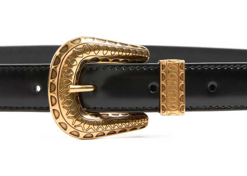 Curele Valentino Garavani VLogo Belt NERO Barbati (BM 18358471) 2
