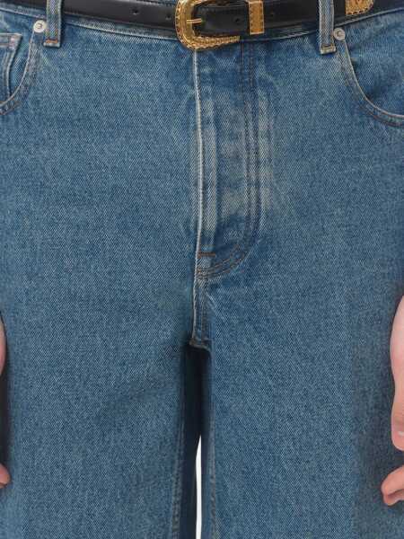 Curele Valentino Garavani VLogo Belt NERO Barbati (BM 18358471) 5