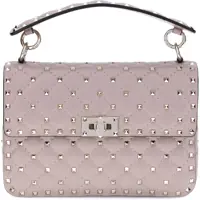 Genti de umar Medium Rockstud Spike Shoulder Bag Femei