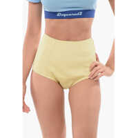 Pantaloni scurti Tight-Fitting Culottes With Back Zip Femei