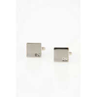 Butoni Silver Tone Metal Cufflinks Barbati