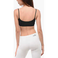 Sutiene Cotton Blend Bra With Printed Logo Femei