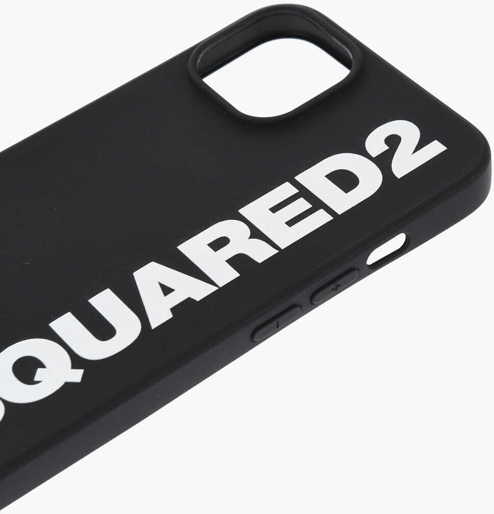Huse mobil & tablete DSQUARED2 Logoed Cowbrothers Iphone X Case Black Femei (BM 18358651) 3
