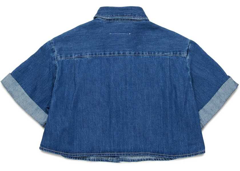 Camasi casual MM6 Maison Margiela Shirt BLUE Baieti (BM 18358942) 2