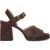 Valentino Garavani Suede Sandals BROWN