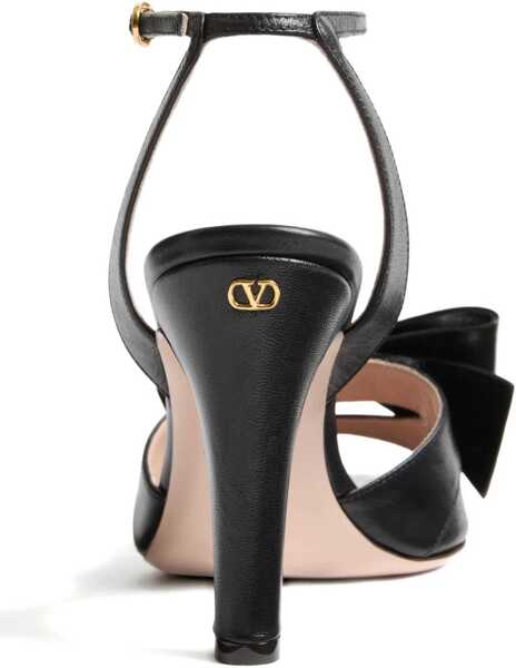 Sandale Valentino Garavani Dcollet Bowow Slingback BLACK Femei (BM 18359008) 4