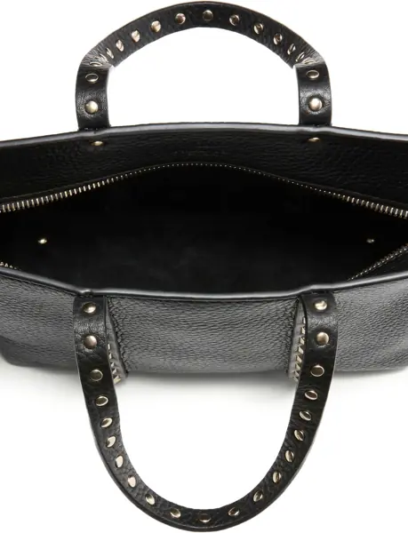 Genti de mana Valentino Garavani Small Rockstud Shopping Bag BLACK Femei (BM 18359011) 5